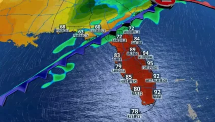 Featured image for “Record heat is on the way; rain will follow”