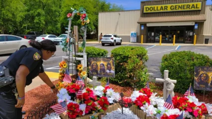 Featured image for “Corrections officer rebuilds memorial to victims of Dollar General murders”