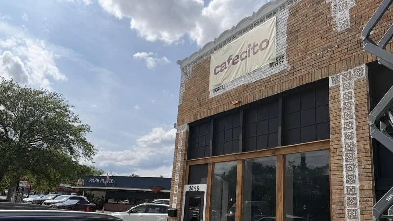 Featured image for “Cafecito turns nearly 100-year-old Riverside building into modern coffee shop”