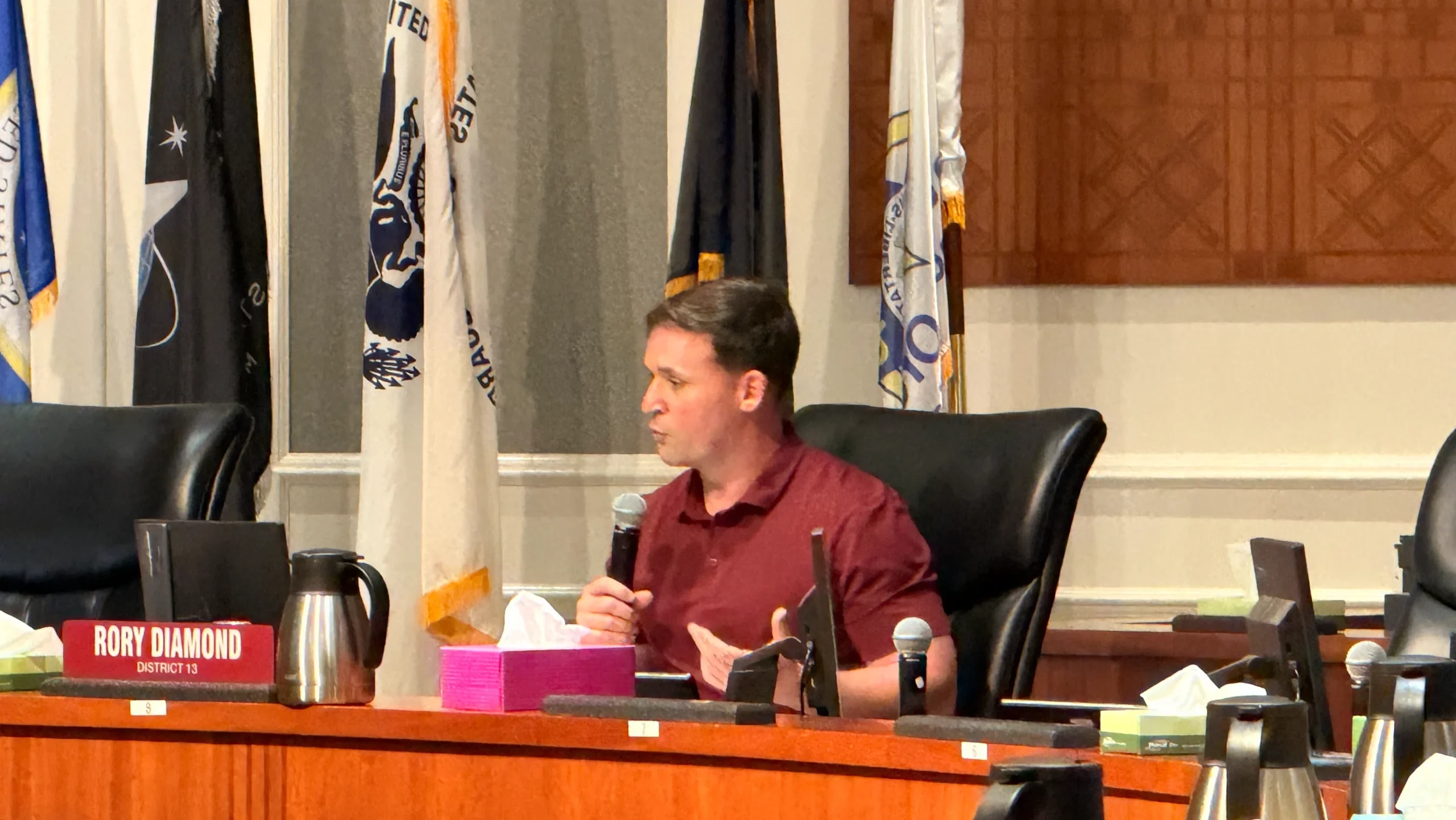 Jacksonville City Council member Rory Diamond scrutinizes Healthlink Jax.