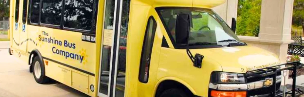 St. Johns County's key public transit offering is the Sunshine Bus, operated in partnership with the area Council on Aging.