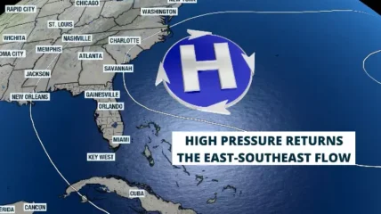 Featured image for “Temperatures will rise over the weekend, with more sunshine and less rain”