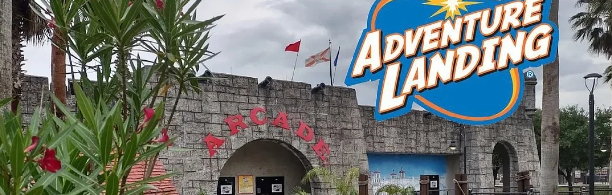 The arcade at Adventure Landing in St. Augustine.