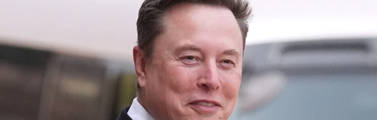 Elon Musk in Beijing China.