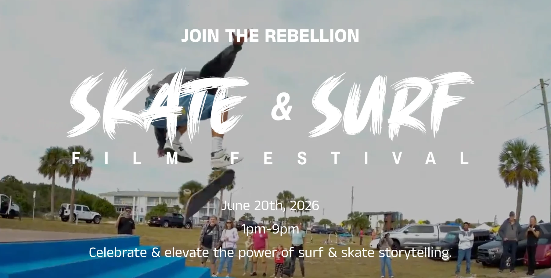Surf and Skate Film Fest promotional poster