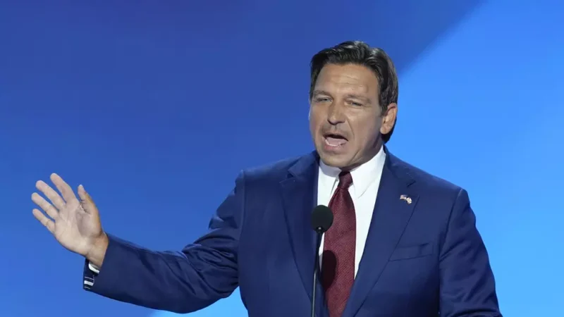 Featured image for “DeSantis clashes with Florida GOP over absence of gubernatorial debate”