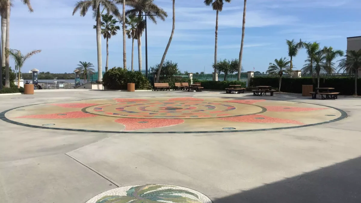 Royal Palm Pointe Fountain.