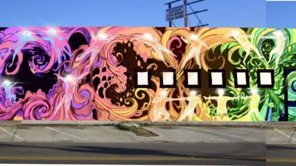 Featured image for “LGBTQ artwork returns to Five Points with a mural celebrating diversity”