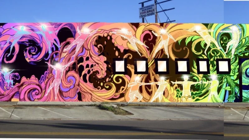 Featured image for “LGBTQ artwork returns to Five Points with a mural celebrating diversity”