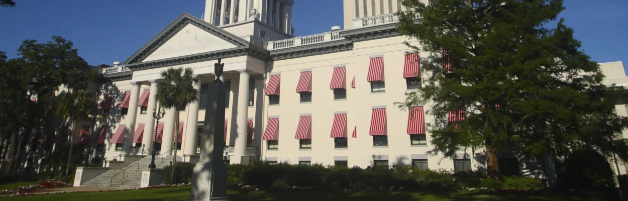 The Florida Capitol in Tallahassee. Four candidates are running to represent District 18 in the state House.