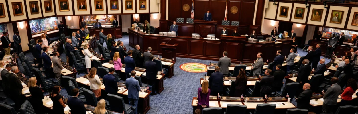 The Florida Legislature in session on April 29, 2026. | Mike Stewart, AP