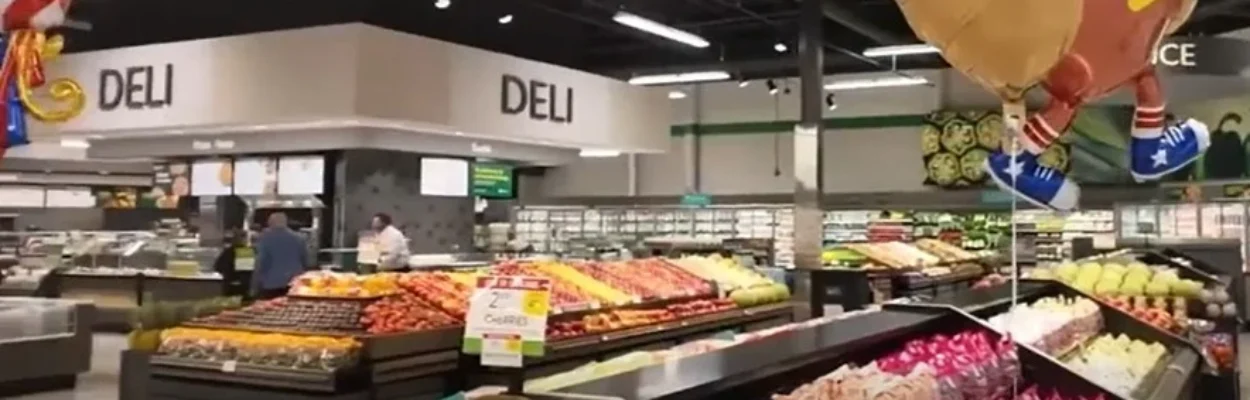 The produce and deli area of the renovated Publix in Fernandina Beach.