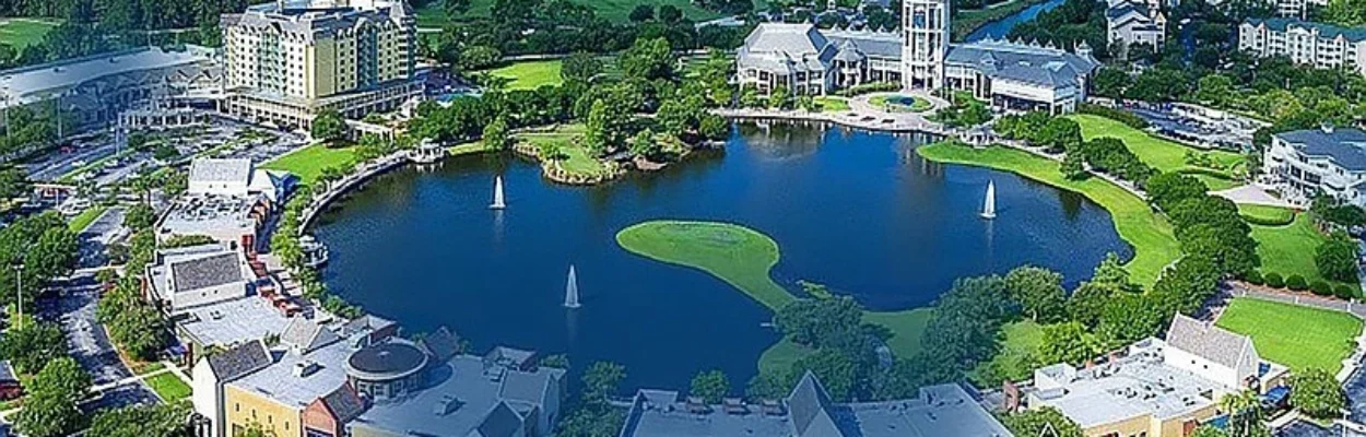 Aerial view of World Golf Village