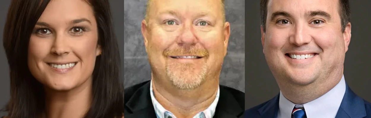 County Commissioner Sarah Arnold, former St. Augustine Beach Mayor (and current City Commissioner) Dylan Rumrell and County Commissioner Christian Whitehurst face misdemeanor charges in connection with a fake voter guide sent to St. Johns County voters in 2024.