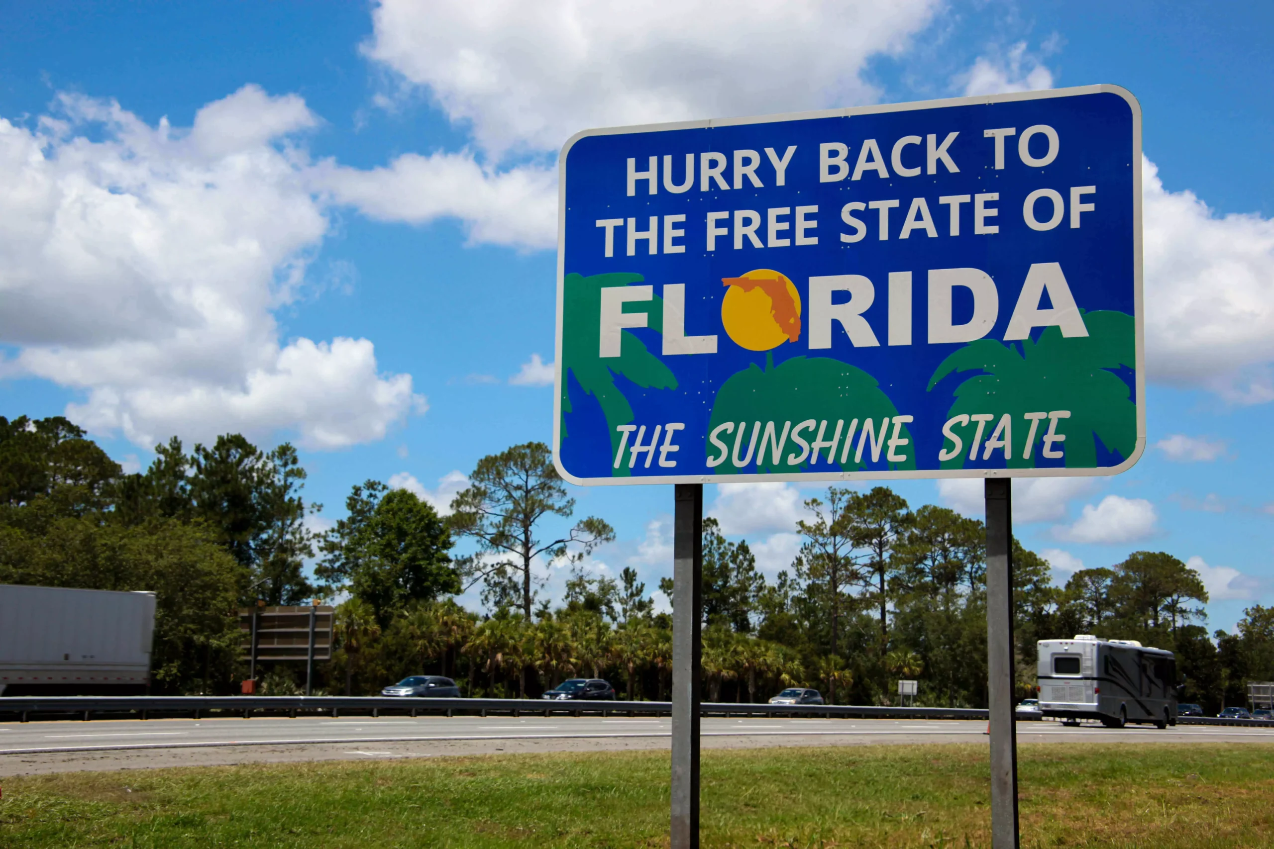 Halfway through summer, Florida has experienced warm temperatures and scattered rainfall.