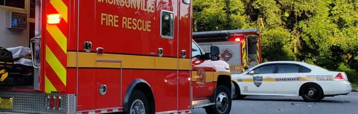 A Jacksonville Fire Rescue unit