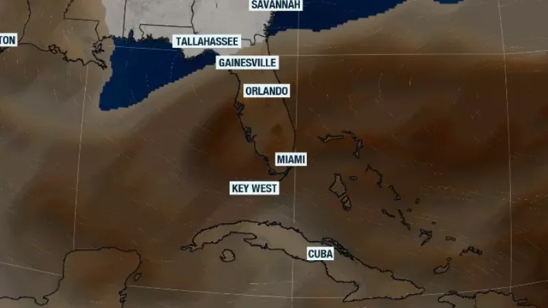 Featured image for “Saharan dust is floating toward Florida, which can be good and bad”