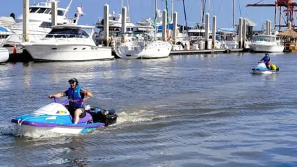 Featured image for “Pair riding WaveRunners from Fernandina to Maryland to fundraise for teen mental health”