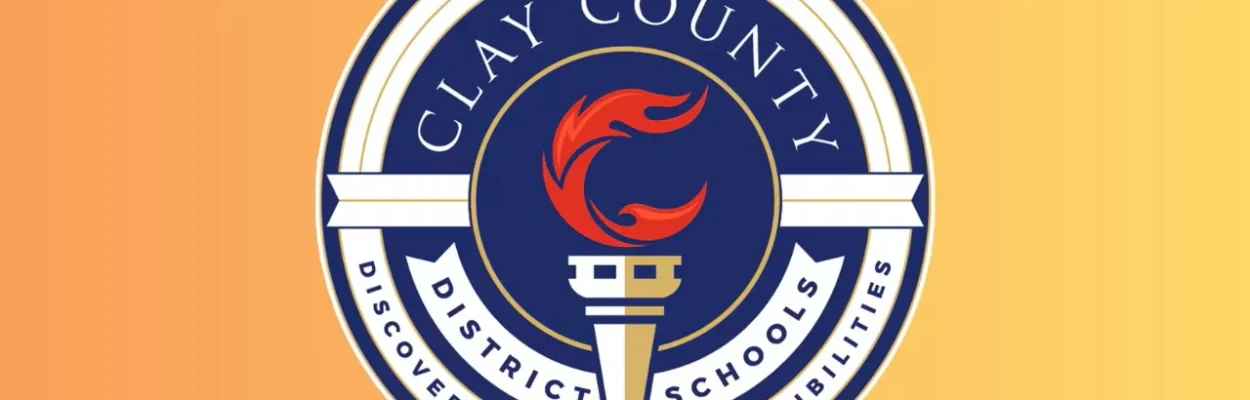Clay County Schools logo for School Board election