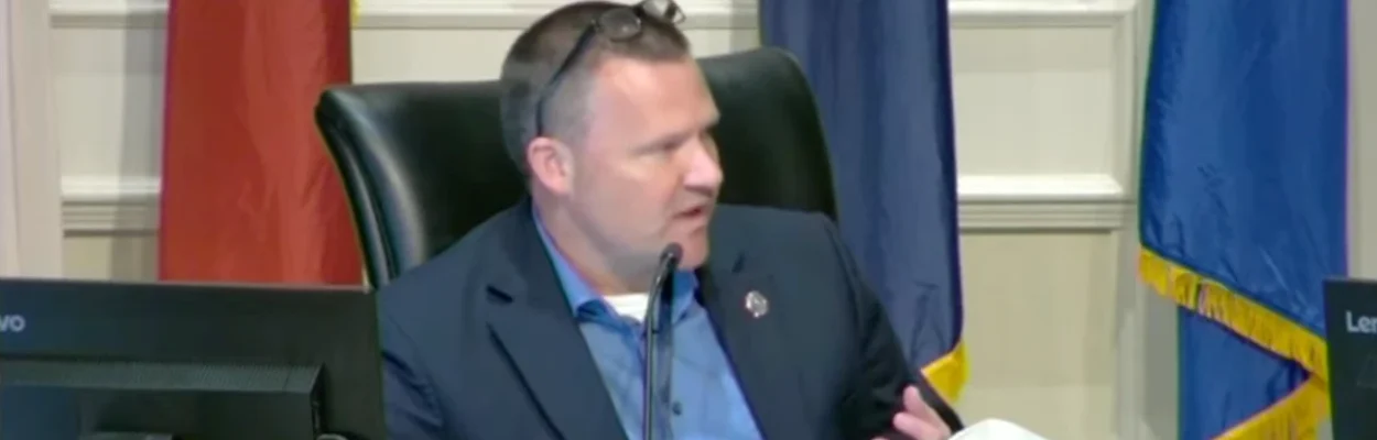 Will Lahnen, chairman of the council's finance Committee, discusses budget cuts