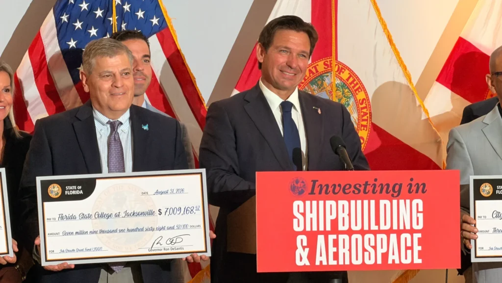 Florida awards $12M to FSCJ and Cecil Spaceport for aerospace and maritime training
