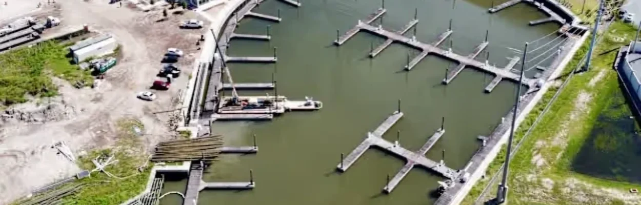 Sebastian Harbor Marina construction in St. Augustine