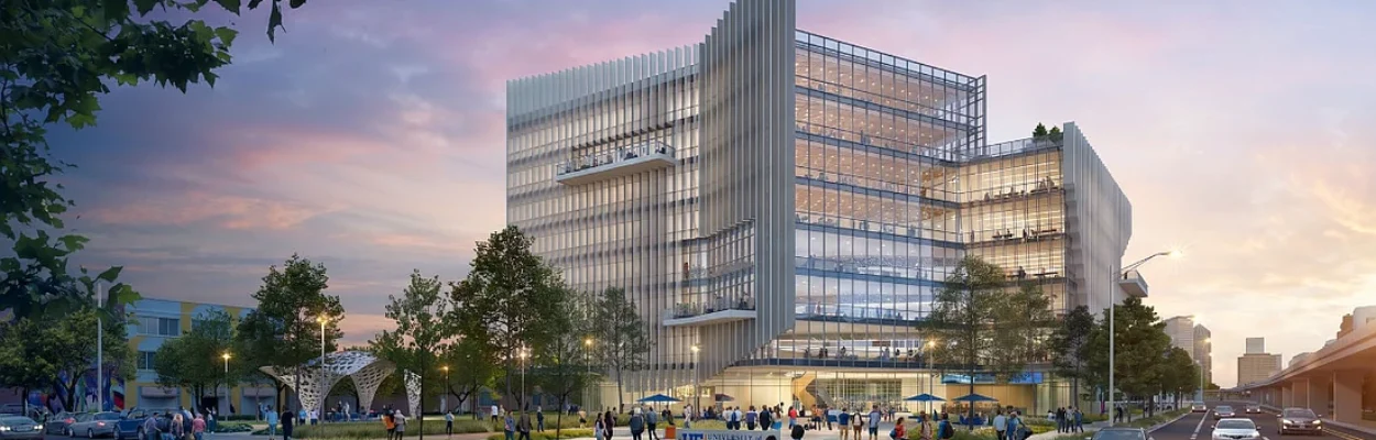 A proposed building on the University of Florida's Jacksonville graduate campus.