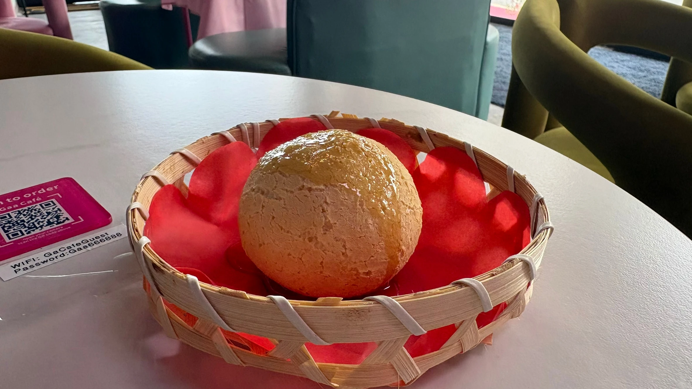 Mochi ball at Gaa Café