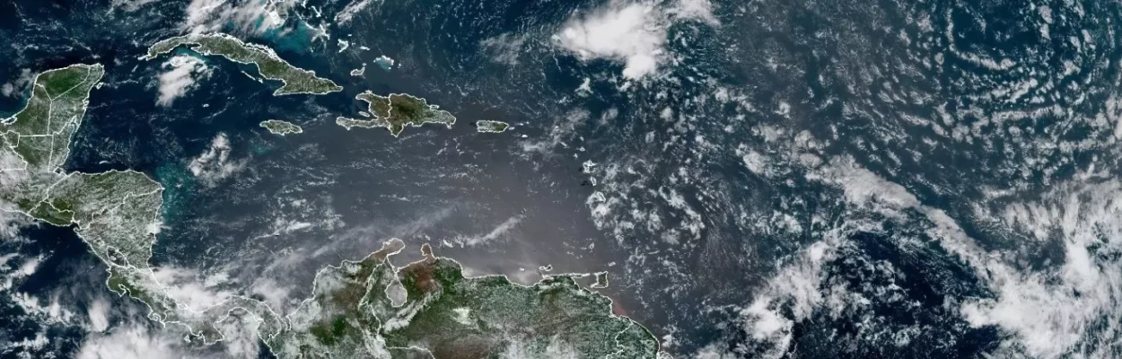 Atlantic basin satellite photo.
