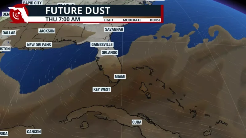 Featured image for “Scorching heat will continue this week across Northeast Florida”