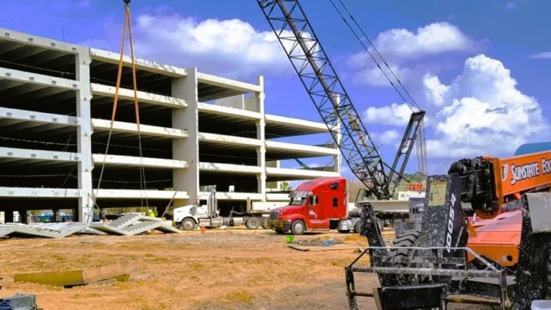 Featured image for “New parking garage just months away at Jacksonville International Airport”