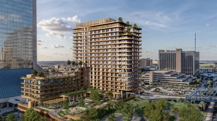 Featured image for “Hotel and tower under review at Riverfront Plaza”
