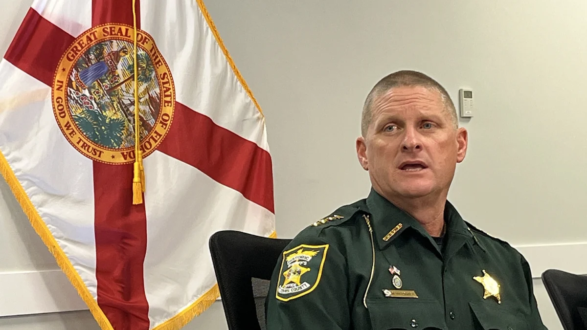 St. Johns County Sheriff Rob Hardwick, who confirmed that the county will remove at least some of its Flock license plate readers.