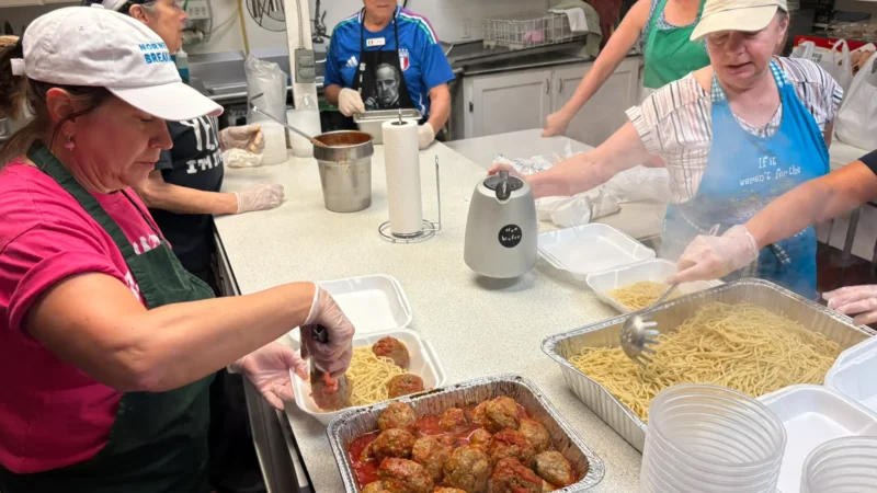 Featured image for “At the Italian American Club of Jacksonville, Ohioans bring the spaghetti-supper love”
