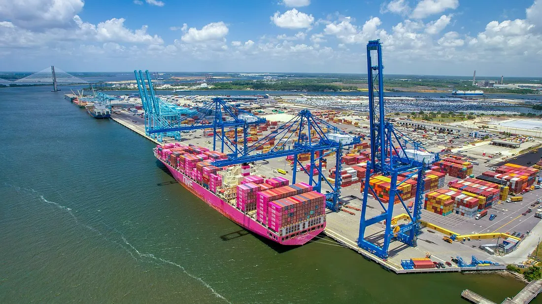 Aerial image of JAXPORT