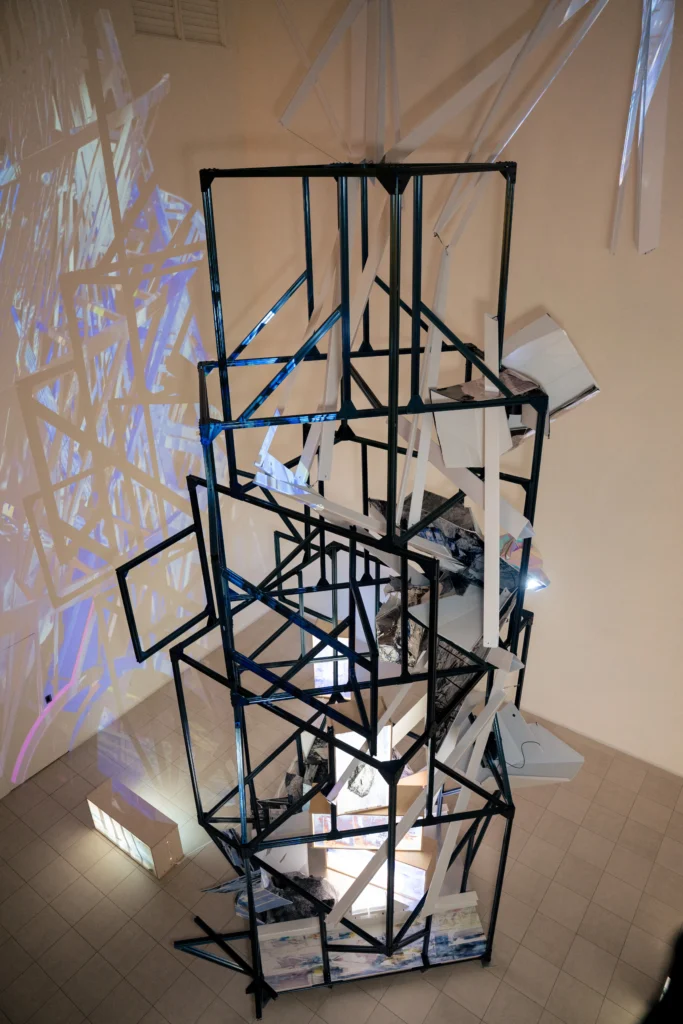 "Glitch: Architecture Undone" from above