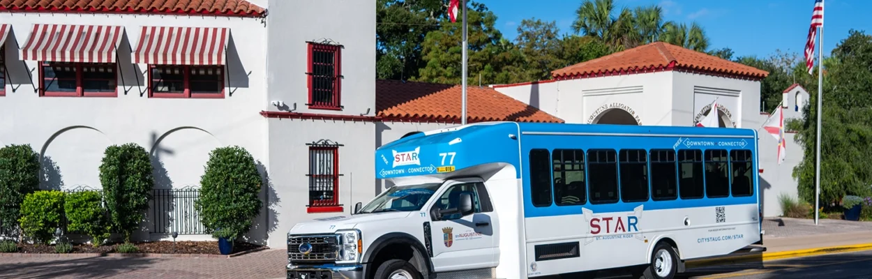 St. Augustine's free STAR Circulator shuttle is expanding its reach to Anastasia Island and St. Augustine Beach