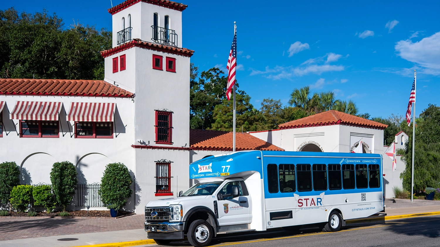 St. Augustine's free STAR Circulator shuttle is expanding its reach to Anastasia Island and St. Augustine Beach