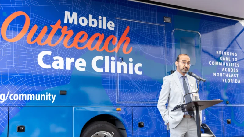 Featured image for “UF Health Jacksonville mobile health unit targets barriers to healthcare”