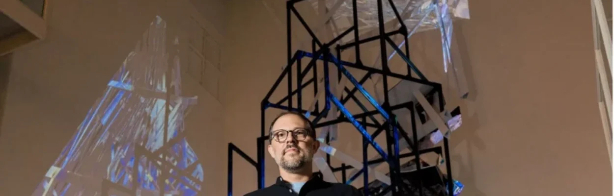 Multimedia artist Ryan Rasmussen's new Project Atrium installation, "Glitch" explores the interplay between our physical and digital lives.