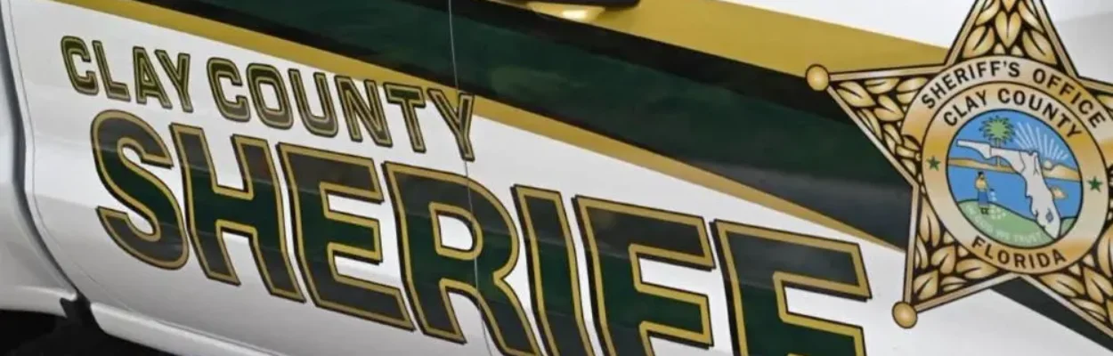 A Clay County Sheriff's Office cruiser.