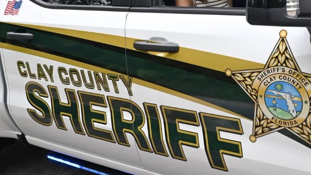 A Clay County Sheriff's Office cruiser.