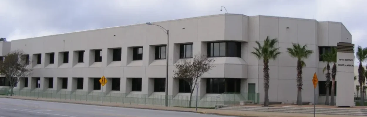 Exterior of Florida's Fifth District Court of Appeal courthouse