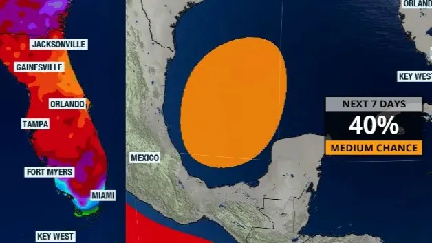 Forecasters are monitoring the Gulf for possible tropical development