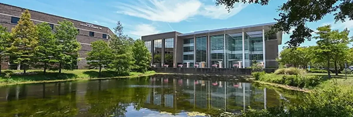 Buildings at the University of North Florida, where a fraternity was suspended.
