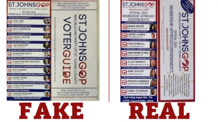 Featured image for “Judge dismisses felony charge in St. Johns County voter guide case”