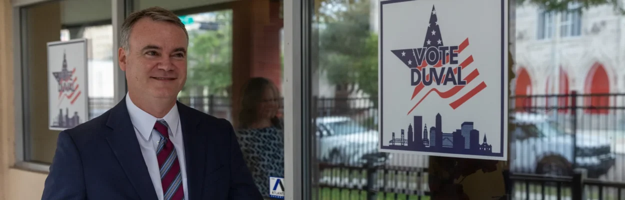 Rep. Wyman Duggan announces his run for mayor.