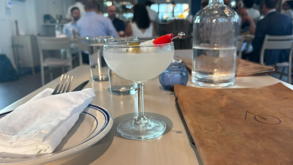 martini at Alder & Oak 