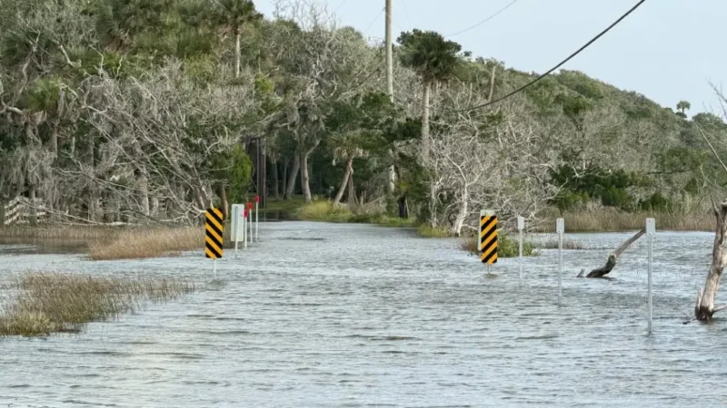 Featured image for “Nor’easter producing dangerous surf and flooding along Florida’s East Coast”