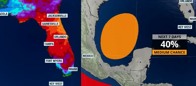 Featured image for “Forecasters are monitoring the Gulf for possible tropical development”